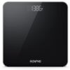 RENPHO Digital Bathroom Scale, Accurate Core Body Weight Scale, LED Display, Round Corner Design, Black