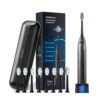 Operan Electric Toothbrush - Sonic Rechargeable with 5 Modes, 2-Min Timer, IPX7 Waterproof, 40,000 VPM Motor, 8 Brush Heads & Travel Case - Black