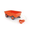 Green Toys Wagon - Orange, Pretend Play, Motor Skills, Outdoor Toy Vehicle
