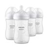 Philips AVENT Natural Baby Bottle, Clear, 9oz, 4pk