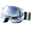 Henoty Ski Goggles - UV Protection, Anti-Scratch, Dustproof (Frameless)