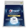 Crest 3D Whitestrips Radiant Express with LED Accelerator Light, Teeth Whitening Strip Kit, 40 Strips