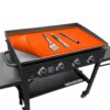 Griddle Silicone Protective Mat Cover for Blackstone 36" Griddle, Heavy Duty Waterproof, Orange