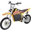 Razor MX650 Dirt Rocket Off-Road Motocross Bike - Electric Ride-On, 17 mph, Dual Suspension, Dual Brakes