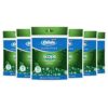 Oral-B Complete Glide Dental Floss Picks Plus Scope Outlast, Long Lasting Mint, 75 Dental Floss Picks, Pack of 6