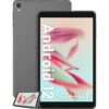 Blackview Tab 5 Tablet - Android 12, Quad-Core, 5GB RAM, 64GB ROM, 8 inch HD+ IPS Display, 5580mAh Battery, Dual BOX Speakers, Gray
