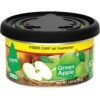Car Air Freshener | Long-Lasting Scent | Adjustable Lid | Green Apple, 4-Pack