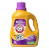 Arm & Hammer Plus OxiClean Liquid Laundry Detergent, Fresh Botanical Scent, 100.5 fl oz