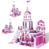 Girls Castle Building Blocks Toys - 361 Pieces - Princess Castle Construction Set - Building Bricks - Kids Christmas Birthday Gift - Education Building Blocks Toys