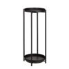 Amazon Basics Black Round Plant Stand