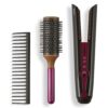 Casdon Dyson Corrale Styling Set | Safe Toy Straighteners | Ages 3+ | Realistic Lights & Sounds
