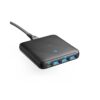 Anker 65W 4 Port Charger with USB C Port - MacBook, Laptop, iPad, iPhone, Galaxy, Pixel