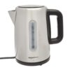 Amazon Basics Electric Hot Water Kettle, 1.7-Liter, Black and Silver