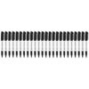 Amazon Basics Black Fine Point Permanent Markers, 24-Pack
