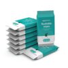 Amazon Basics Flushable Adult Toilet Wipes, Fragrance Free, 336 Count (8 Packs)