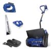 Snow Joe 24V-SS13-TV1 24-Volt IONMAX Cordless Snow Shovel Bundle, (w/ 4.0-Ah Battery, Charger, Cover, Ice Dozer, and Extended Warranty)