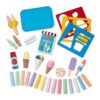 Melissa & Doug Ice Cream Shop Chalk Play Set - 33 Pieces, Gift for Kids