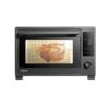 TOSHIBA Hot Air Convection Toaster Oven, 34QT/32L, 9-in-1 Cooking Functions, Crispy Grill, Dehydrate, Rotisserie, 6 Accessories, 1650W, Black Stainless Steel