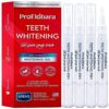Teeth Whitening Pen Set - Stain Remover Treatment, Power Gel, No Sensitivity, Brighter Smile - Mint Flavor (4 Pens)