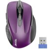 TECKNET Wireless Mouse, Ergonomic Optical Mouse with 2.4G, 6 Buttons, 24 Months Battery Life, 2600 DPI