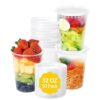 Deli Containers with Lids 32 Oz (50 Sets) - Plastic Food Storage Containers with Airtight Lids, Freezer Containers for Meal Prep, BPA-Free Soup Containers for Overnight Oats, To-Go Containers