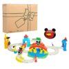 Disney Junior Mickey Mouse Remote Control Toy Train, 40-Piece Track Set