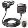 60W USB Car Charger - AINOPE [4 Multi USB Ports] [QC 36W] Fast Car Charger Adapter