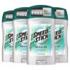 Speed Stick Men's Deodorant, 3 Oz, 4 Pack