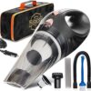 ThisWorx Car Vacuum Cleaner - Portable 12V Handheld Car Vacuum with Attachments, 16 Ft Cord & Bag - Travel Essential