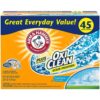 Arm & Hammer OxiClean Powder Laundry Detergent, Fresh Scent, 45 Loads