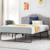 Linenspa 14" Metal Platform Bed Frame with Storage, California King