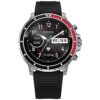 Citizen CZ Smart Grey Plated Silicone Strap Stainless Steel Smartwatch Touchscreen, Heartrate, GPS, Speaker, Bluetooth, Notifications, iPhone and Android Compatible, Powered by Google Wear OS