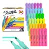 Sharpie Tank Highlighters 12 Assorted Colors 36 Count