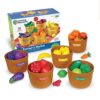 Farmer's Market Color Sorting Set - Toddler Learning Toy (30 Pieces)