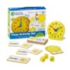 Time Activity Set - 41 Pieces, Ages 5+, Teaching Clock, Homeschool Supplies