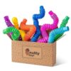 Nutty Toys 8pk Pop Tubes Sensory Toys (Large)