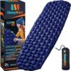 Sleepingo Ultralight Sleeping Pad for Camping and Backpacking (Blue)