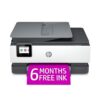 HP OfficeJet Pro 8025e Wireless Color All-in-One Printer with 6 months of free Instant Ink
