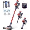 BuTure Cordless Vacuum Cleaner - 450W, 33Kpa, Auto Mode Docking Station