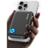 SAFUEL Magnetic Portable Charger, 10000mAh Wireless Power Bank