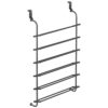 Whitmor Over-the-Door Shoe Rack, Gunmetal Gray