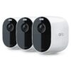 Arlo Essential Spotlight Camera 3-Pack - Wireless Security, 1080p Video, Color Night Vision, 2-Way Audio, Works with Alexa