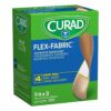 Curad Flex Fabric Adhesive Bandages - 3/4" x 3" - Box of 100