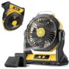 Prime Member Only: Portable Camping Fan with Lights, 20000mAh Battery Operated Fan