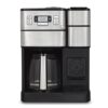 Cuisinart Coffee Center Grind and Brew Plus, 12-Cup Glass, Black/Silver