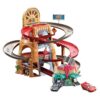 Disney Cars Mountain Race Playset with 2 Toy Cars and Launcher