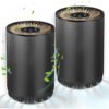 Druiap Air Purifiers - 2 Pack - H13 True HEPA Filter - 690ft² Coverage - Black