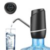 Portable Electric Water Dispenser for 2-5 Gallon Bottles - USB Charging, 2 Silicone Accessories