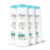 Dove Nutritive Solutions Moisturizing Shampoo for Dry Hair, 4 Count, 12 oz