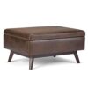 Simplihome Owen Coffee Table Storage Ottoman
